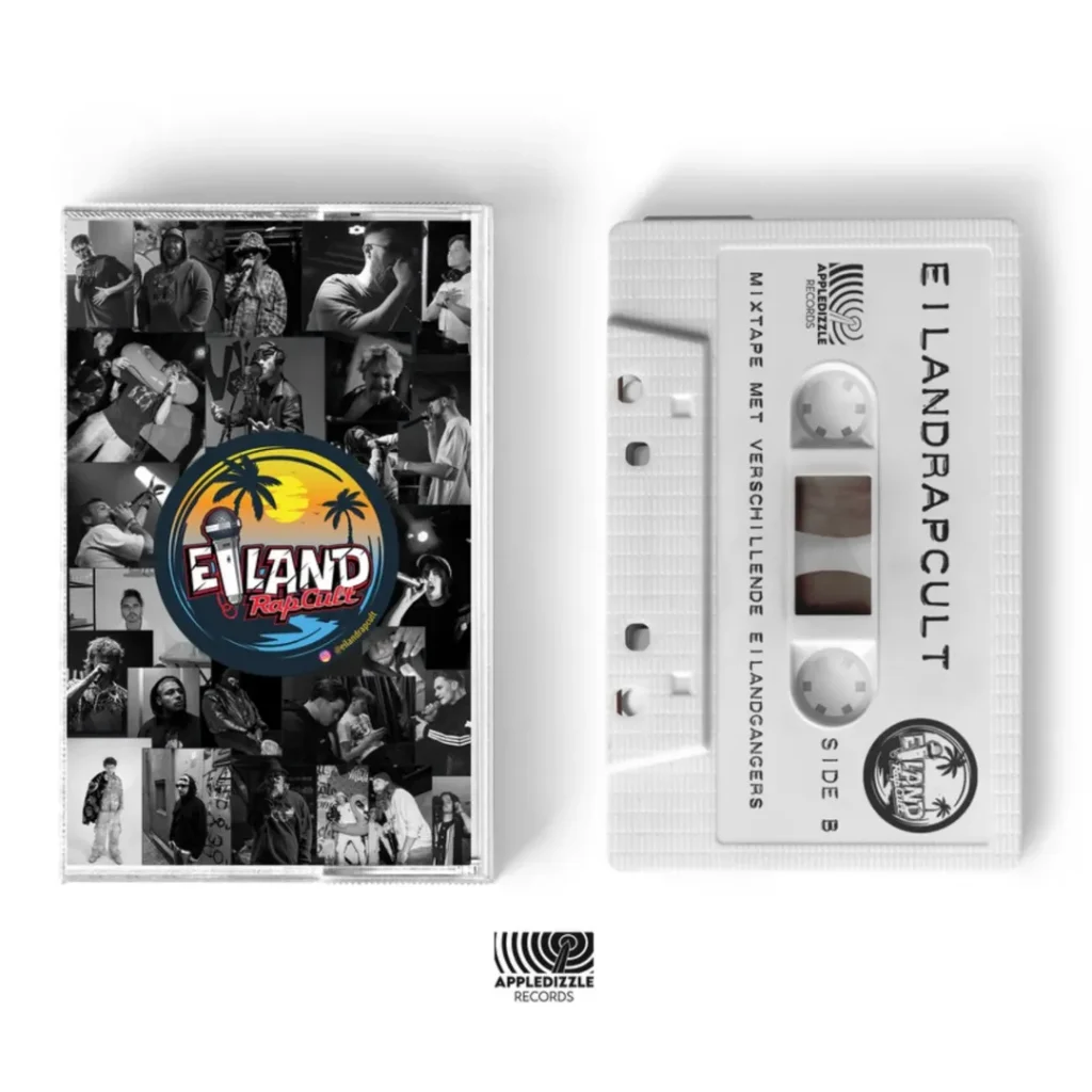 “EilandRapCult Mixtape Volume 1” verkrijgbaar op gelimiteerde cassette bij AppleDizzle