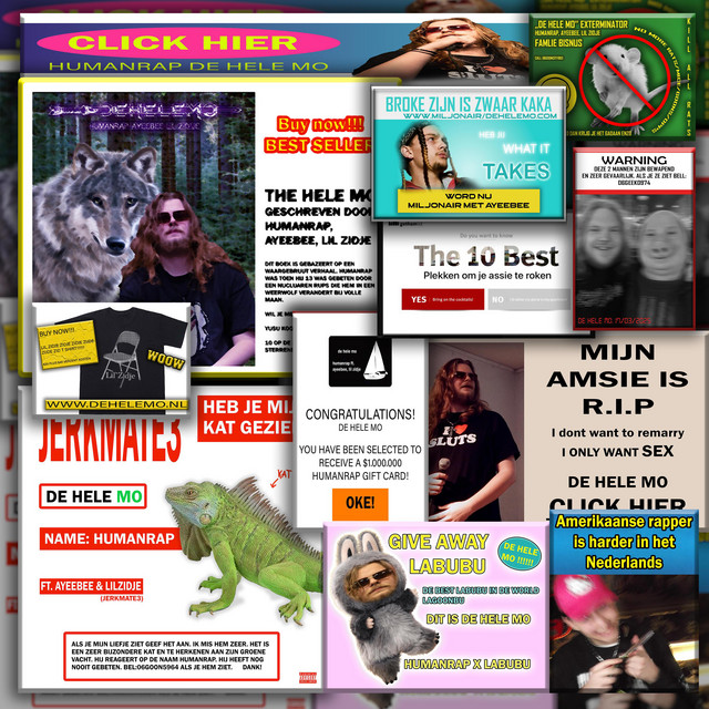 Humanrap ft. AyeeBee & Lil Zidje – De Hele Mo